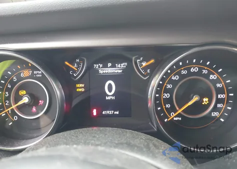 2020 Jeep Wrangler Sport S 4X4 из США, поврежденный, VIN 1C4GJXAN3LW194202